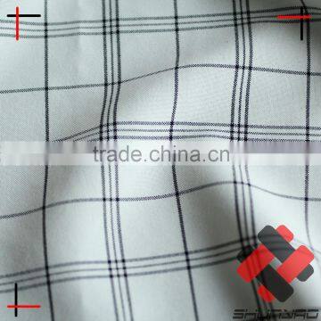 Polyester Cationic Plaid Fabric Not Yarn Dyed for Uniform photo-3