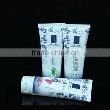 pop chinoiserie china 120ml empty plastic tubes flip top cap