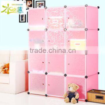 Fashionable Plastic Indian Bedroom Wardrobe Design photo-2
