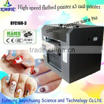 100% direct, self-clean cheap a3 nail printer