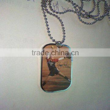 Hot custom metal souvenir dogtag/aluminum tag for wholesales