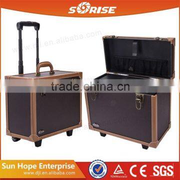 2016 Fashion Sunrise Wholesale Price Professional Trolley Luggage Travel Bags and Case