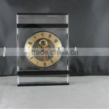 noble new style Crystal Clock for Wedding Souvenir