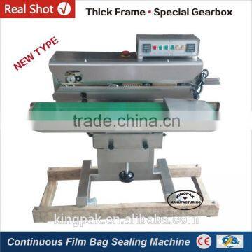 CBS-1100H With Solid Ink Coder Automatic Plastic Bag Sealing Machine