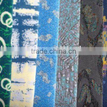 100% polyester jacquard fabric