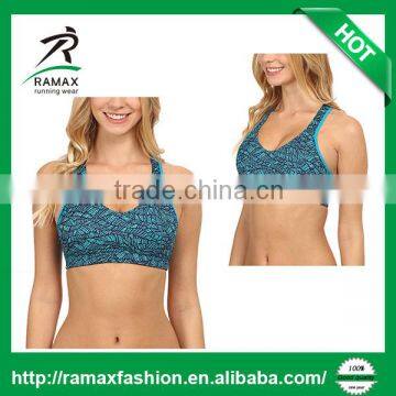 Ramax Custom Women High Quality Sublimation Sports Bra