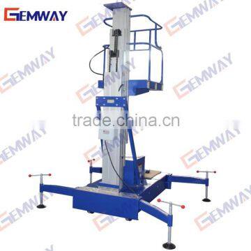 4-10m mobile single vertical mast one person lift