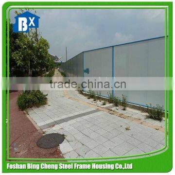 light weight anti-rust sandwich panel fence