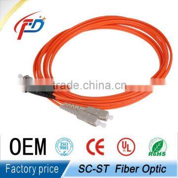 multymode duplex SC-ST fiber optic cable connector