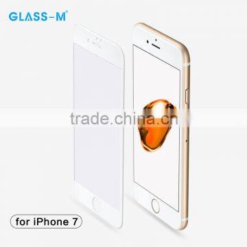 GLASS-M 3D Curved Edge Tempered Glass Mobile Phone Cover for iPhone 7