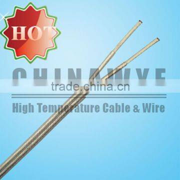 2 core FEP+FEP Silicone Coated insulated Teflon cable wire