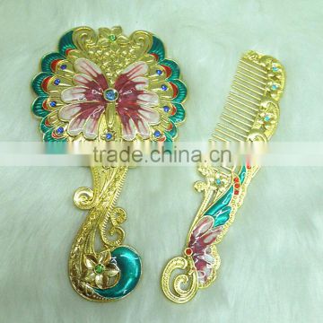 Hot selling handmake metal mirror set