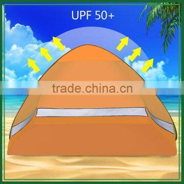 Portable Single Layer Steel Wire Pole Material Beach Tent photo-3