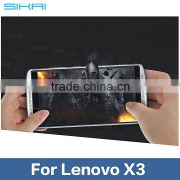 Sikai 0.2 mm Perfect fit Anti Explosion Water Proof Tempered Glass Screen Protector For Lenovo X3 Screen Protector Film