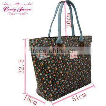 2016 High Quality Floral Canvas Designer Ladies Shoulder Bag photo-3