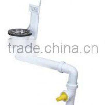 Automatic Big Head Sink Trap with Overflow Space Saving Model 40-50mm (YP070)