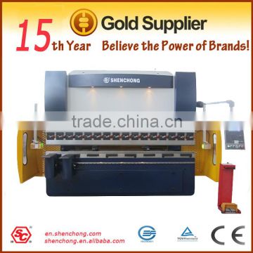 2015 hot sale high quality 12 feet hydraulic cnc press brake, hydraulic metal sheet bending machine