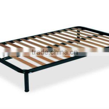 Slatted bed frame for home use