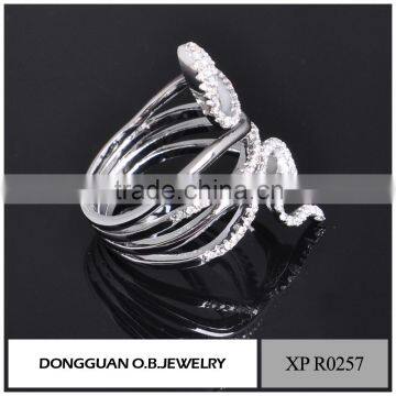 New Arrival Wedding 2016 Latest Design White Gold Ring for Women photo-3