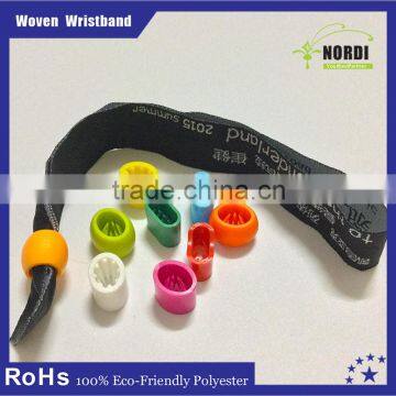 Single Time Using Custom Festival Woven Fabric Wristband for Event/Bracelet/Wristband Strap photo-4