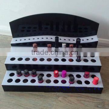 custom cosmetic shop acrylic point of sale counter top display,lip balm display boxes,lip gloss display stand