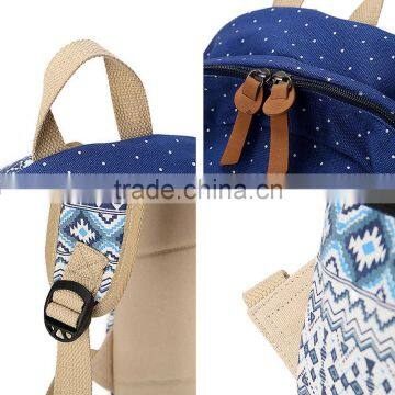 Women Girl Canvas Shoulder School Bag Handbag Bookbag Backpack Travel Rucksack photo-2