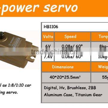 Low Profile Servo K-power HB1106 55g/10kg/0.06s/7.4V