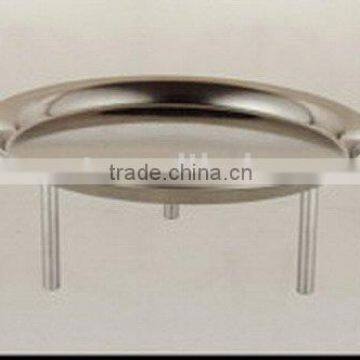 stainless steel round fruit tray / serving tray