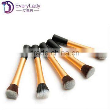 New design custom plastic brush 5 pcs makeup brush set