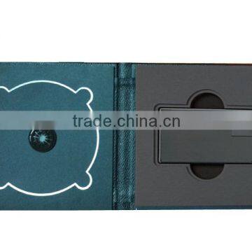 leather USB and dvd folio