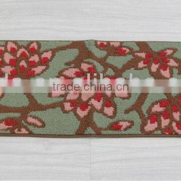 Popular Household Kitchen Rug Flower Poly Propylene Shape Rug photo-4