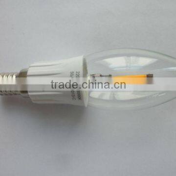 Led filament cob candle light 360 degree