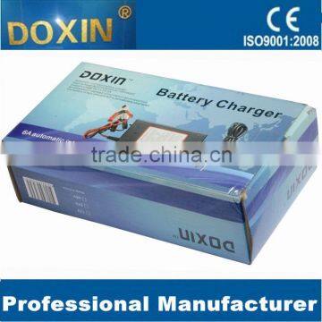 DOXIN Automatic Intelligent 12V battery charger 6A frequency