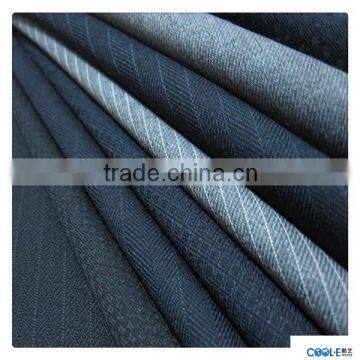 STOCK TR suiting fabric 62%P 32%R 6%SP made in china