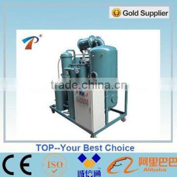 New condition and used vacuum oil filtering machine with the big capacity to separate a lot of water from the oil