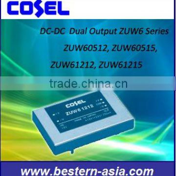 Cosel ZUW61215 6W 12V to 15V DC-DC Power Module(ZUW6 Series)