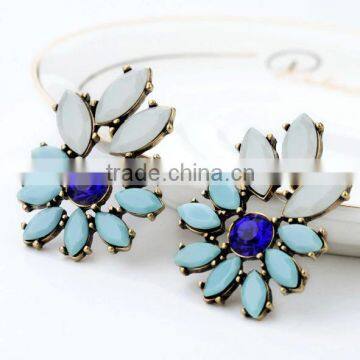 Flower fashion jewelry best selling products earrings