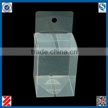 clear PVC retail packaging box