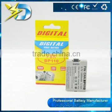 Replacement Digital Camera Battery for Canon Bp110 1050mAh Battery photo-4