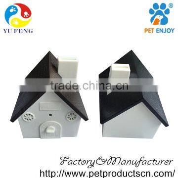 Ultrasonic Dog Bark Control Outdoor dog Anti Bark Deterrent Stop Barking Device Bird House Box Design Waterproof for Home Garden