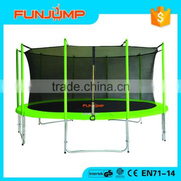 FUNJUMP 16FT Trampoline with inside net ,long pole