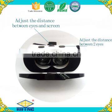 2016 hot sale Virtual and reality vr box see 3d film on mobilephone 3 d glasses