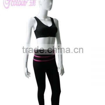 sport pants seamless yoga bra and leggings set