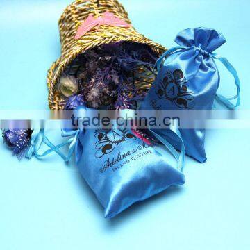 Yuanjie Brand Custom Made Colorful Various Custom Printed Satin Jewelry Pouches For Promotion