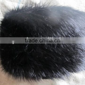 raccoon fur beanie hat