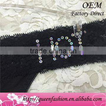 Lace Sexy Panties Different Sizes Sexy Transparent Thongs Shining Character Underwear With Custom Styles Women photo-2
