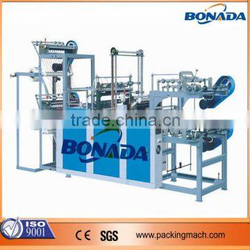 GBDR-500/600/800 Full Automatic High-speed Vest Rolling Bag Making Machine