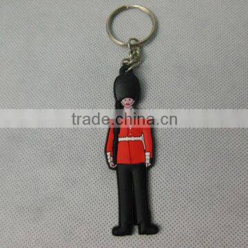 PVC Factory Promotional soft-PVC customized key chain