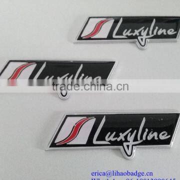 Made in China Cheap Metal Logo Printing Epoxy Badge photo-2
