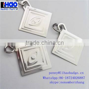 Wholesale Custom Stainless Steel custom metal jewelry tags